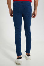 Load image into Gallery viewer, Redtag-Rinse-Wash-5-Pocket-Knit-Denim-Jean-Knit-Denim-Men's-