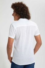 Load image into Gallery viewer, Redtag-White-Short-Sleeve-Shirt-Casual-Shirts-Senior-Boys-9 to 14 Years