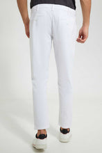 Load image into Gallery viewer, Redtag-White-Chino-Pant-Chino-Trousers-Men's-