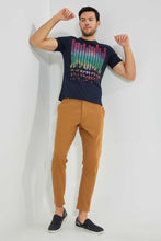 Load image into Gallery viewer, Redtag-Rust-Chino-Pant-Chino-Trousers-Men's-