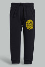 Load image into Gallery viewer, Redtag-Black-Active-Pants-With-Placement-Print-Active-Pants-Infant-Boys-3 to 24 Months