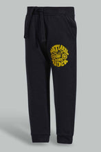 Load image into Gallery viewer, Redtag-Black-Active-Pants-With-Placement-Print-Active-Pants-Infant-Boys-3 to 24 Months