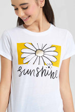 Load image into Gallery viewer, Redtag-White-Basic-T-Shirt-Category:T-Shirts,-Colour:White,-Filter:Senior-Girls-(9-to-14-Yrs),-GSR-T-Shirts,-New-In,-New-In-GSR,-Non-Sale,-S22D,-Section:Kidswear,-TBL-Senior-Girls-9 to 14 Years