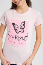 Load image into Gallery viewer, Redtag-Pink-Basic-T-Shirt-Category:T-Shirts,-Colour:Pink,-Filter:Senior-Girls-(9-to-14-Yrs),-GSR-T-Shirts,-New-In,-New-In-GSR,-Non-Sale,-S22D,-Section:Kidswear,-TBL-Senior-Girls-9 to 14 Years