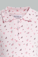 Load image into Gallery viewer, Redtag-White-Floral-Collared-Top-Category:T-Shirts,-Colour:Assorted,-Filter:Senior-Girls-(9-to-14-Yrs),-GSR-T-Shirts,-New-In,-New-In-GSR,-Non-Sale,-S22D,-Section:Kidswear,-TBL-Senior-Girls-