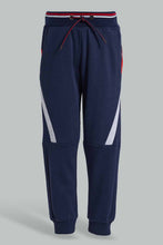 تنزيل الصورة على معرض الصور، Redtag-Navy-Rib-Stripe-Interlock-Track-Pant-BOY-Joggers,-Category:Joggers,-Colour:Navy,-Deals:2-For-90,-Filter:Boys-(2-to-8-Yrs),-New-In,-New-In-BOY-APL,-S22C,-Section:Kidswear-Boys-