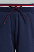 تنزيل الصورة على معرض الصور، Redtag-Navy-Rib-Stripe-Interlock-Track-Pant-BOY-Joggers,-Category:Joggers,-Colour:Navy,-Deals:2-For-90,-Filter:Boys-(2-to-8-Yrs),-New-In,-New-In-BOY-APL,-S22C,-Section:Kidswear-Boys-