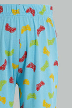 Load image into Gallery viewer, Redtag-Grey-And-Red-Gaming-4-Pack-Pyjama-Set-Set-Pyjama-Sets-Infant-Boys-3 to 24 Months
