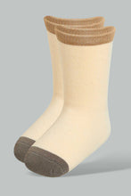 Load image into Gallery viewer, Redtag-Yellow-Tiger-Print-4-Pack-Socks-(Full-Length)-Full-Length-Infant-Boys-3 to 24 Months