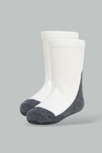 Load image into Gallery viewer, Redtag-Grey-Stripe-Print-4-Pack-Socks-(Ankle-Length)-Ankle-Socks-Infant-Boys-3 to 24 Months