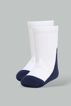 Load image into Gallery viewer, Redtag-Grey-Stripe-Print-4-Pack-Socks-(Ankle-Length)-Ankle-Socks-Infant-Boys-3 to 24 Months