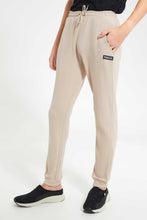 Load image into Gallery viewer, Redtag-Beige-Pique-Active-Pants-Joggers-Senior-Boys-9 to 14 Years