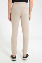 Load image into Gallery viewer, Redtag-Beige-Pique-Active-Pants-Joggers-Senior-Boys-9 to 14 Years