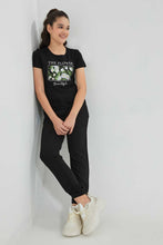 تنزيل الصورة على معرض الصور، Redtag-Black-Harem-Pant-Harem-Pants-Senior-Girls-9 to 14 Years