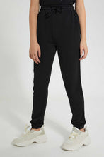 تنزيل الصورة على معرض الصور، Redtag-Black-Harem-Pant-Harem-Pants-Senior-Girls-9 to 14 Years