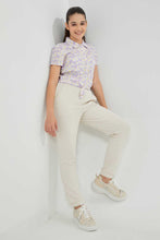 تنزيل الصورة على معرض الصور، Redtag-Biege-Harem-Pant-Harem-Pants-Senior-Girls-9 to 14 Years