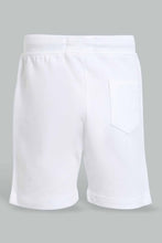 Load image into Gallery viewer, Redtag-White-Active-Short-Active-Shorts-Infant-Boys-3 to 24 Months