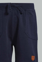 Load image into Gallery viewer, Redtag-Navy-Active-Short-Active-Shorts-Infant-Boys-3 to 24 Months