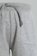 تنزيل الصورة على معرض الصور، Redtag-Mid-Grey-Active-Short-Active-Shorts-Infant-Boys-3 to 24 Months