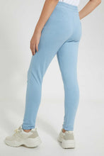 Load image into Gallery viewer, Redtag-Lt-Blue-Basic-Track-Pant-Joggers-Senior-Girls-9 to 14 Years