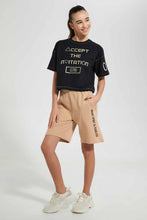 Load image into Gallery viewer, Redtag-Beige-Basic-Track-Pant-Joggers-Senior-Girls-9 to 14 Years