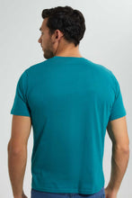 Load image into Gallery viewer, Redtag-Green-Graphic-T-Shirt-Graphic-T-Shirts-Men's-