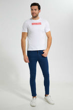 Load image into Gallery viewer, Redtag-White-Graphic-T-Shirt-Graphic-T-Shirts-Men's-