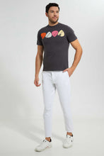 Load image into Gallery viewer, Redtag-Grey-Graphic-T-Shirt-Graphic-T-Shirts-Men's-