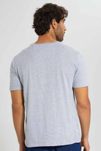 تنزيل الصورة على معرض الصور، Redtag-Grey-Graphic-T-Shirt-Category:T-Shirts,-Colour:Grey,-Filter:Men's-Clothing,-Men-T-Shirts,-New-In,-New-In-Men-APL,-Non-Sale,-RMD-add,-S22C,-Section:Men,-TBL-Men's-