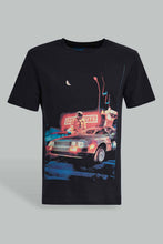 تنزيل الصورة على معرض الصور، Redtag-Black-Graphic-T-Shirt-Category:T-Shirts,-Colour:Black,-Filter:Men's-Clothing,-Men-T-Shirts,-New-In,-New-In-Men-APL,-Non-Sale,-S22C,-Section:Men,-TBL-Men's-