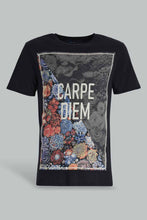 تنزيل الصورة على معرض الصور، Redtag-Black-Graphic-T-Shirt-Category:T-Shirts,-Colour:Black,-Filter:Men's-Clothing,-Men-T-Shirts,-New-In,-New-In-Men-APL,-Non-Sale,-S22C,-Section:Men,-TBL-Men's-