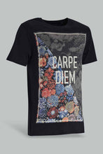 تنزيل الصورة على معرض الصور، Redtag-Black-Graphic-T-Shirt-Category:T-Shirts,-Colour:Black,-Filter:Men's-Clothing,-Men-T-Shirts,-New-In,-New-In-Men-APL,-Non-Sale,-S22C,-Section:Men,-TBL-Men's-