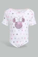 Load image into Gallery viewer, Redtag-Pink-Minnie-Mouse-3-Pieces-Hanging-Gift-Set-Gift-Sets-Baby-0 to 12 Months