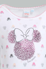 Load image into Gallery viewer, Redtag-Pink-Minnie-Mouse-3-Pieces-Hanging-Gift-Set-Gift-Sets-Baby-0 to 12 Months