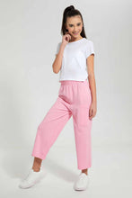 تنزيل الصورة على معرض الصور، Redtag-Pink-Capri-With-Side-Pocket-Capris-Senior-Girls-9 to 14 Years
