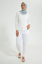 Load image into Gallery viewer, Redtag-Beige-Top-Long-Sleeves-Long-Sleeve-Blouses-Women's-