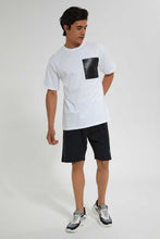 Load image into Gallery viewer, Redtag-Black-Signature-Short-Active-Shorts-Men's-