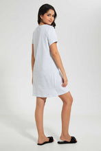 تنزيل الصورة على معرض الصور، Redtag-Pink/Mint-Printed-NighT-Shirt-(2-Pack)-Nightshirts-Women's-