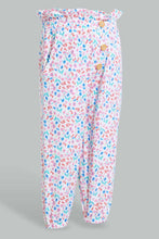 Load image into Gallery viewer, Redtag-Assorted-Multi-Colour-Printed-Harem-Harem-Pants-Infant-Girls-3 to 24 Months