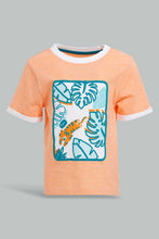 تنزيل الصورة على معرض الصور، Redtag-Red-Jungle-Theme-Bear-Tshirt-Graphic-T-Shirts-Infant-Boys-3 to 24 Months