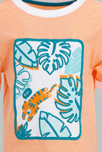 تنزيل الصورة على معرض الصور، Redtag-Red-Jungle-Theme-Bear-Tshirt-Graphic-T-Shirts-Infant-Boys-3 to 24 Months