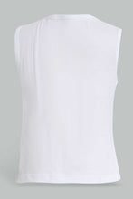 تنزيل الصورة على معرض الصور، Redtag-White-Print-T-Shirt-With-Short-Sets-Infant-Girls-3 to 24 Months