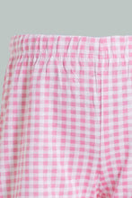 تنزيل الصورة على معرض الصور، Redtag-White-Print-T-Shirt-With-Short-Sets-Infant-Girls-3 to 24 Months