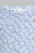 Load image into Gallery viewer, Redtag-Blue-Printed-Jumpsuit-Jumpsuits-Infant-Girls-3 to 24 Months