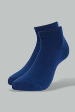 Load image into Gallery viewer, Redtag-Navy/Pale-Pink/Grey-Plain-Ankle-Socks-(3-Pack)-Category:Tops,-Colour:Ivory,-Filter:Women's-Clothing,-New-In,-New-In-Women,-Non-Sale,-S22D,-Section:Women,-Women-Tops-Women's-