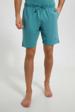 Load image into Gallery viewer, Redtag-Teal-Pyjama-Sets-Pyjama-Sets-Men's-