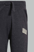 تنزيل الصورة على معرض الصور، Redtag-Black-And-Grey-Track-(2-Pack)-Joggers-Infant-Boys-3 to 24 Months