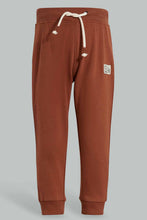تنزيل الصورة على معرض الصور، Redtag-Brown-And-Navy-Track-(2-Pack)-Joggers-Infant-Boys-3 to 24 Months