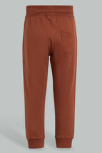تنزيل الصورة على معرض الصور، Redtag-Brown-And-Navy-Track-(2-Pack)-Joggers-Infant-Boys-3 to 24 Months