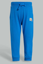 تنزيل الصورة على معرض الصور، Redtag-Blue-And-Grey-Track-(2-Pack)-Active-Pants-Infant-Boys-3 to 24 Months